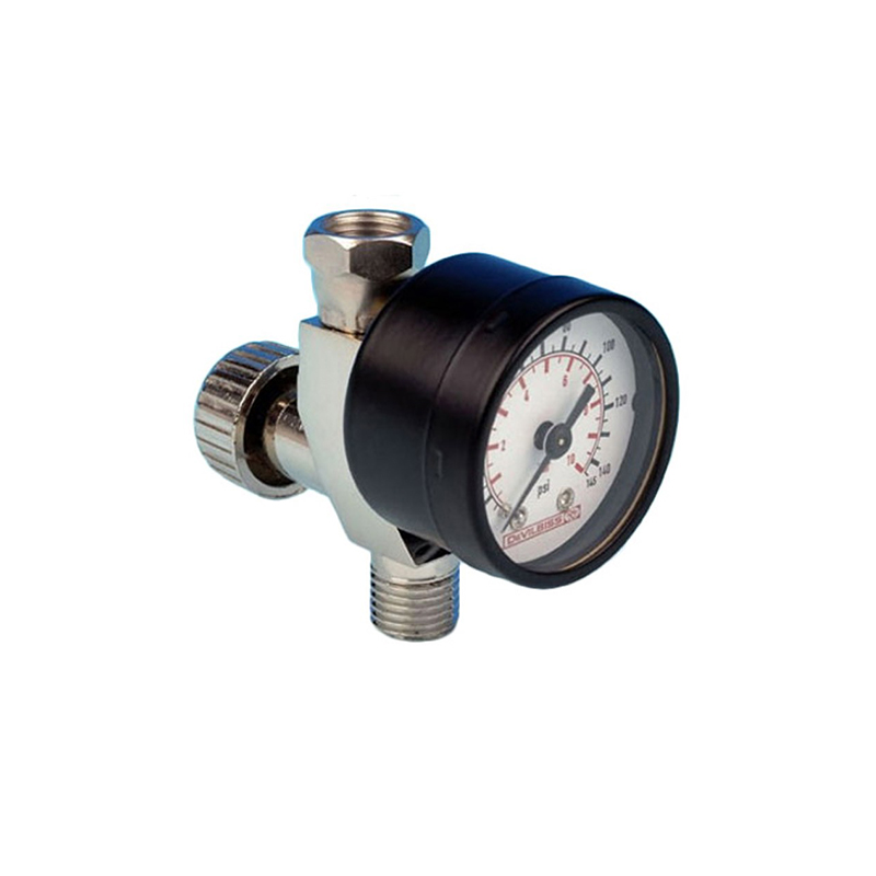 DEVILBISS AIR ADJUST VALVE & GAUGE (GLASS)